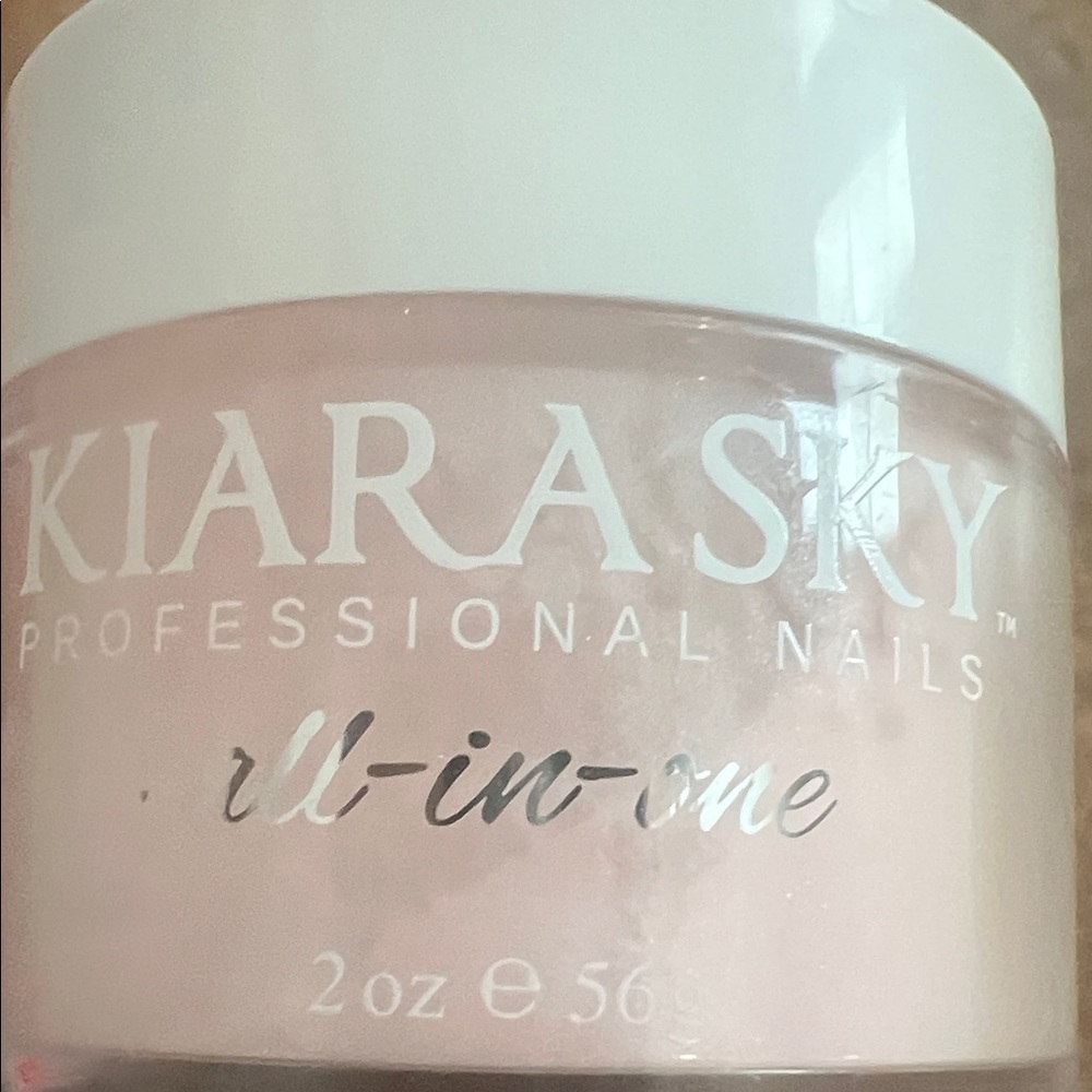 Kiara Sky Professional Pink Nail Powder I do